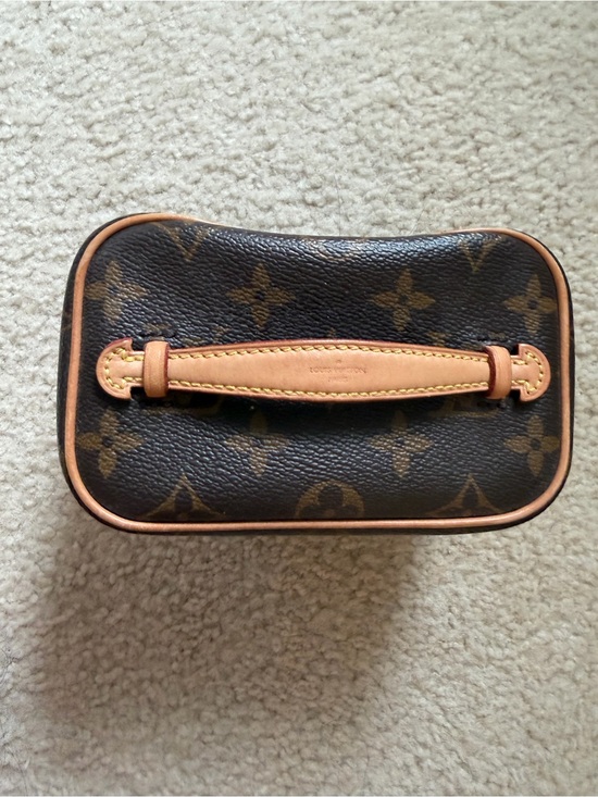 Louis Vuitton Handbags - Louis Vuitton Monogram Handheld Pouch in Brown and Tan NANO